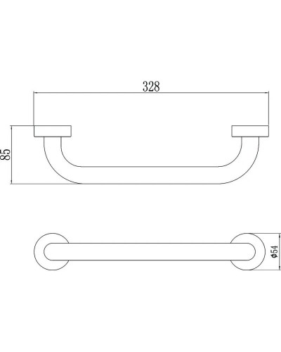 Поручень 32,8 см Savol S-10030B
