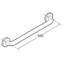 Поручень 46 см Jacob Delafob Coralais E13438-СР