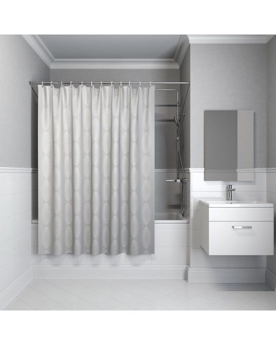 Штора для ванны Iddis Decor D02P218i11 2000x1800 Серый