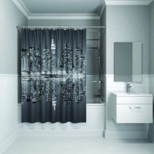 Штора для ванны Iddis Basic B04P118i11 1800x1800 Чб