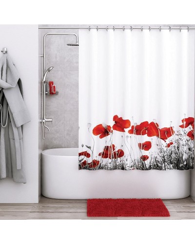 Штора для ванны WasserKRAFT Main 180x200 SC-47101 Белая