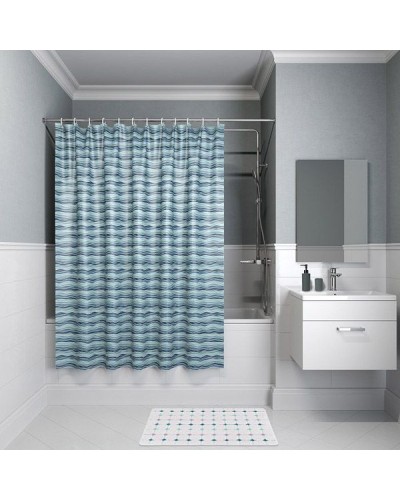 Шторка для ванны Iddis Basic 200x180 B17P218i11 Голубая