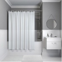 Шторка для ванны Iddis Promo 180x180 P08PV11i11 Белая