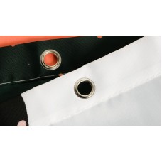 Шторка для ванны Fixsen Design Summer FX-2506 180х200 Белая с узорами