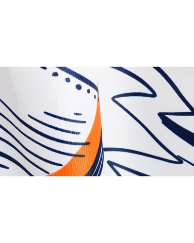 Шторка для ванны Fixsen Design Space FX-2508 180х200 Белая с узорами