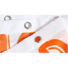 Шторка для ванны Fixsen Design Space FX-2508 180х200 Белая с узорами