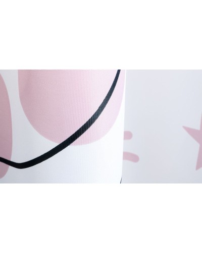 Шторка для ванны Fixsen Design Africa FX-2510 180х200 Белая с животными