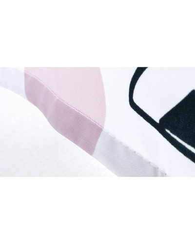 Шторка для ванны Fixsen Design Africa FX-2510 180х200 Белая с животными