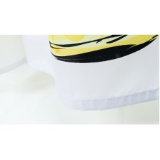 Шторка для ванны Fixsen Design Cat FX-2515 180х200 Белая Желтая