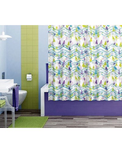 Штора для ванны WasserKRAFT Wern 180х200 SC-25101 Мультицвет