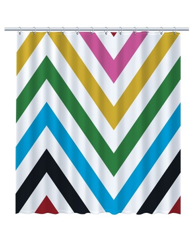 Шторка для ванны Fixsen Twist FX-1569A Мультиколор