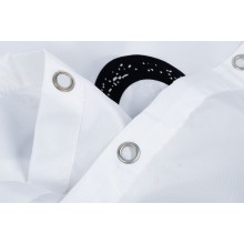 Шторка для ванны Fixsen California FX-2500 Белая Черная