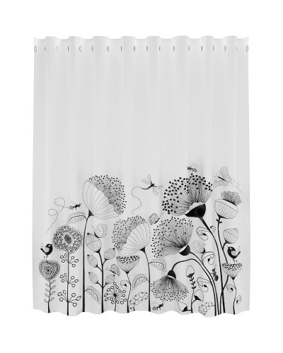 Штора для ванны WasserKRAFT Dill 200х200 SC-39102 Лето, цветы