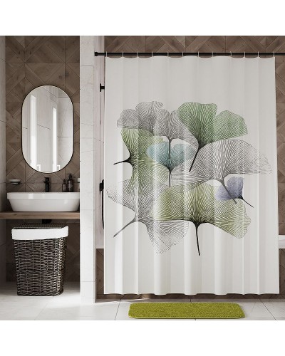 Штора для ванны WasserKRAFT Rhein 180х200 SC-62102 Белая