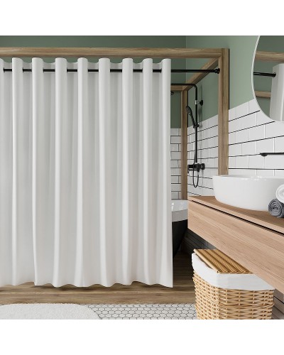 Штора для ванны WasserKRAFT Vils 200х200 SC-10202 Белая