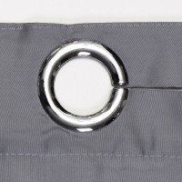 Штора для ванны WasserKRAFT Oder 200х200 SC-30502 Серая