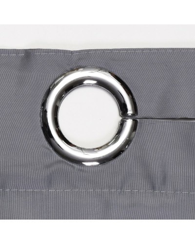 Штора для ванны WasserKRAFT Oder 200х200 SC-30502 Серая