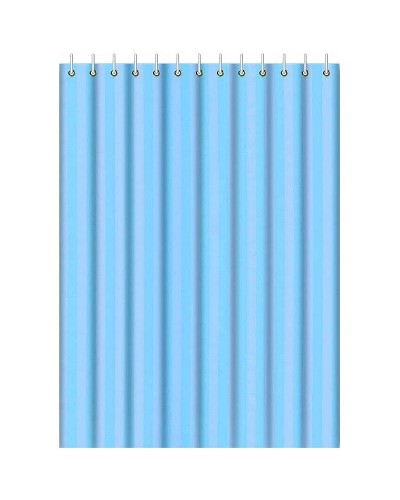 Штора для ванны Haiba HB74003 Синяя