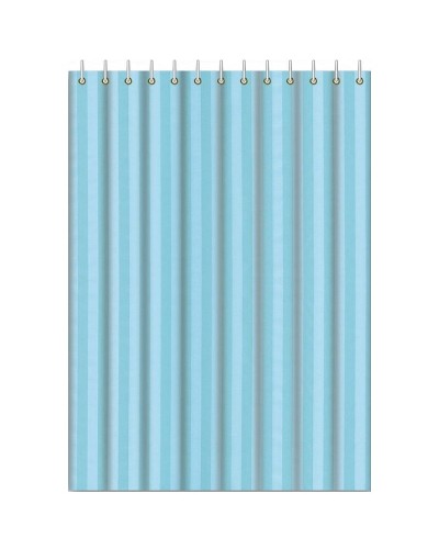 Штора для ванны Haiba HB74004 Голубая