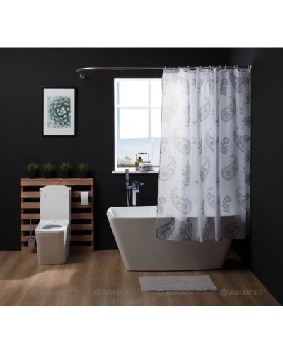 Штора для ванной комнаты Aquanet Огурцы SC4106A