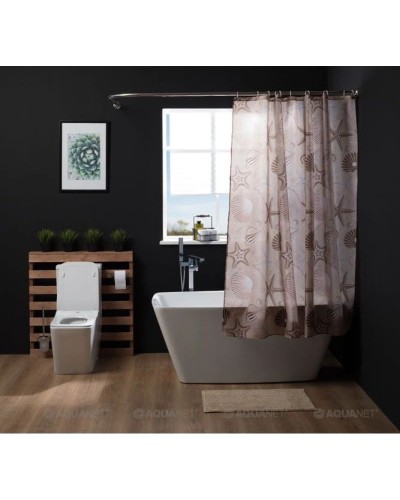 Штора для ванной комнаты Aquanet Морские Звезды SC7004B