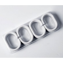 Штора для ванны WasserKRAFT Aland 200х200 SC-85102 Белая