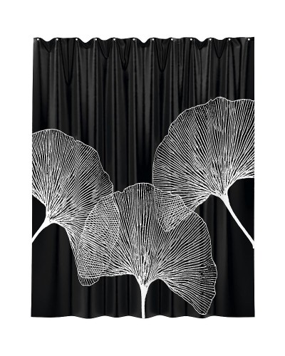 Штора для ванны WasserKRAFT Nau 200х200 SC-77102 Черная