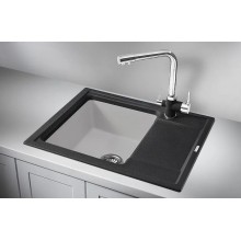 Кухонная мойка Granula GR-HI-6 Черная Арктик