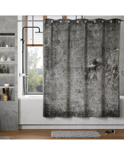 Штора для ванны WasserKRAFT Aland 200х200 SC-85103 Серая