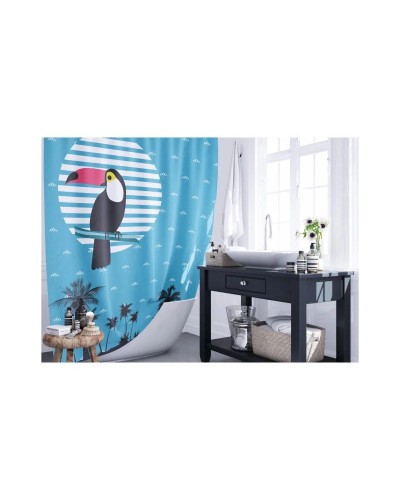 Штора для ванной комнаты Fixsen Tucan FX-2502