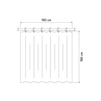 Штора для ванной комнаты IDDIS Promo P28PV11I11