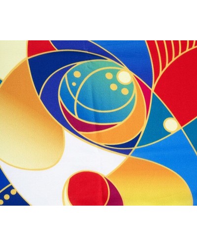 Штора для ванны WasserKRAFT Berkel 180х200 SC-68101 Море