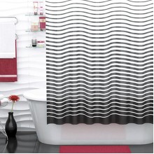 Штора для ванны WasserKRAFT Donau 180х200 SC-24101 Полосы