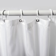 Штора для ванны WasserKRAFT Vils 180х200 SC-10201 Белая