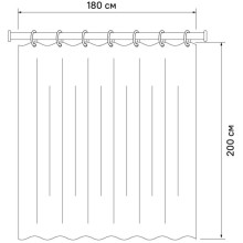 Штора для ванной комнаты IDDIS Promo P01PV18I11