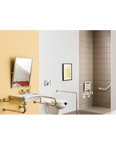 Сиденье для душа Creavit TB413 Белое