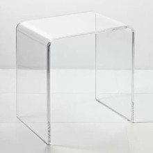 Стульчик для ванной Grossman GRTAB прозрачный