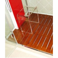 Стульчик для ванной Grossman GRTAB прозрачный