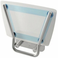 Сиденье для душа Ravak Ovo B II Blueline B8F0000055 Прозрачно-белое Голубые полосы