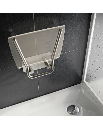Сиденье для душа Ravak Ovo B II Clear B8F0000051 Прозрачное Нержавеющая сталь