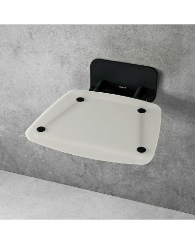 Сиденье для душа Ravak Ovo B II Clear/Black B8F0000059 Прозрачное Черное