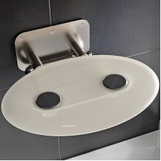 Сиденье для душа Ravak Ovo P II Clear B8F0000048 Прозрачное Нержавеющая сталь