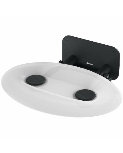 Сиденье для душа Ravak Ovo P II Clear/Black B8F0000056 Прозрачное Черное
