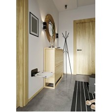 Сиденье для душа Ravak Ovo B II Opal/Black B8F0000060 Прозрачно-белое Черное