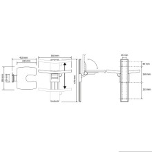 Сиденье для душа Bemeta Help 355125147 Белое