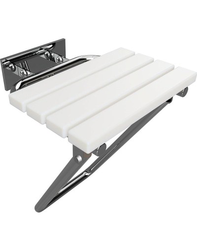 Сиденье для душа Bemeta Help 301207181 Белое Хром глянцевый