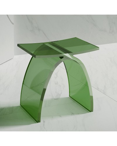 Стульчик для ванной Abber Kristall AT1739Emerald Зеленый