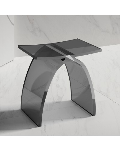 Стульчик для ванной Abber Kristall AT1739Onyx Черный