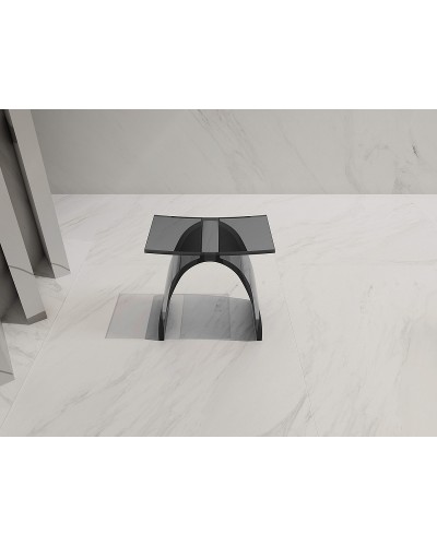 Стульчик для ванной Abber Kristall AT1739Onyx Черный