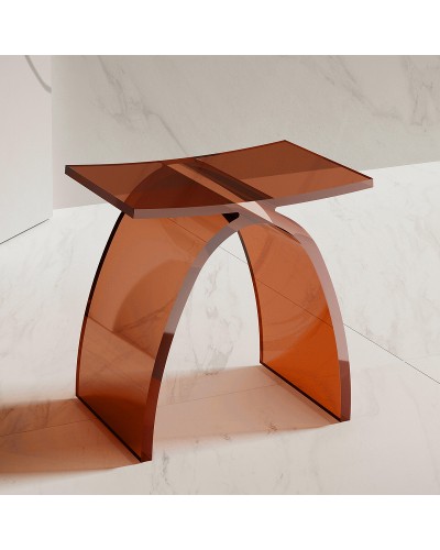 Стульчик для ванной Abber Kristall AT1739Opal Коричневый